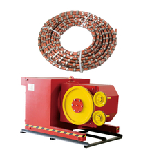 Diamond Wire Saw Cutter for Marble Granite Stone Quarry Cutting