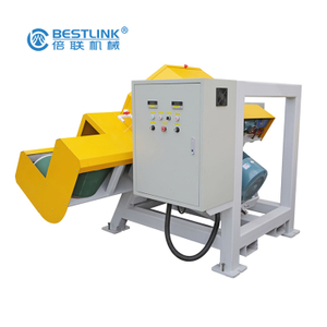 Multifunctional Cobble Mighty Thin Stone Plate Veneer Tiles Cutting Saw Machine Manufacturers 30HP 60HP